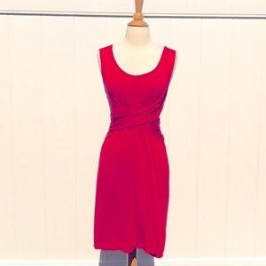 Max Studio Sleeveless Coral Red  Dress Size Large